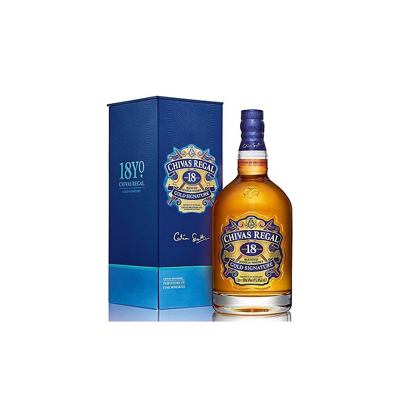 Chivas Regal 18 Años Scotch - Etiqueta Dorada