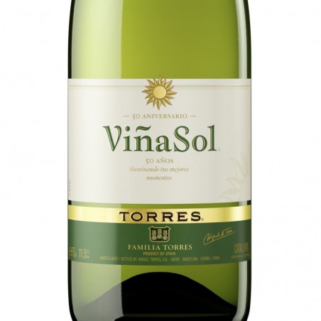 ViñaSol - White Wine - Mediterranean Origin - Export Spain-UK